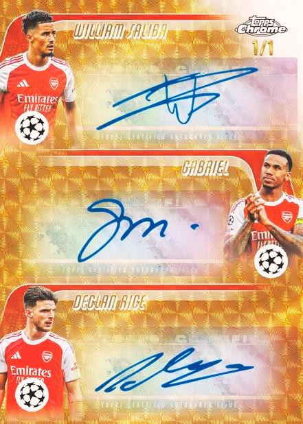 2025/26 Topps UEFA Club Competitions Chrome Soccer Breaker's