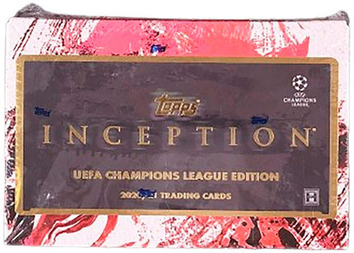 2020/21 Topps UEFA Champions League Inception Soccer Hobby Box