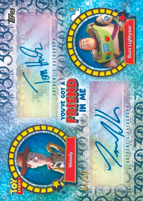2025 Topps Crystal 30 Years Of Toy Story Hobby Pack