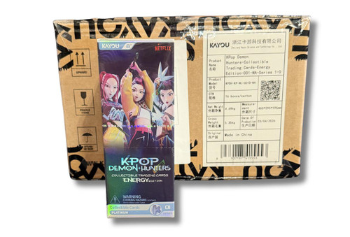 2026 K-Pop Demon Hunters World Tour Energy Edition 16 Box Case