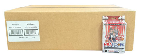 2025/26 Topps NBA Hoops Basketball Hanger 64 Box Case