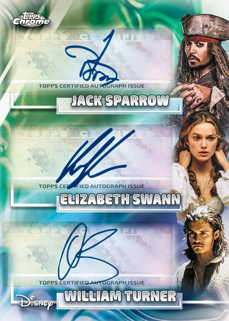 2026 Topps Chrome Disney Hobby 8 Box Case