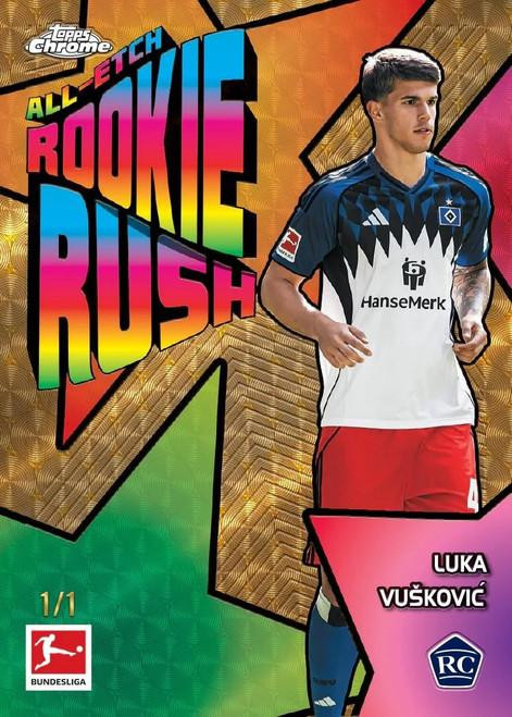 【新品未開封】Topps Chrome Soccer bundesliga 2025/26 Topps Chrome Bundesliga Soccer Sapphire Edition Box