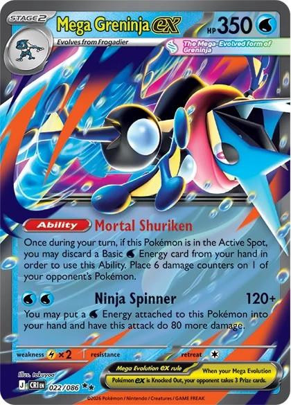 Pokemon Mega Greninja Ex Premium Collection Box