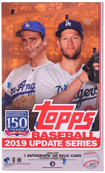 2019 Topps Update Series Baseball Hobby Box