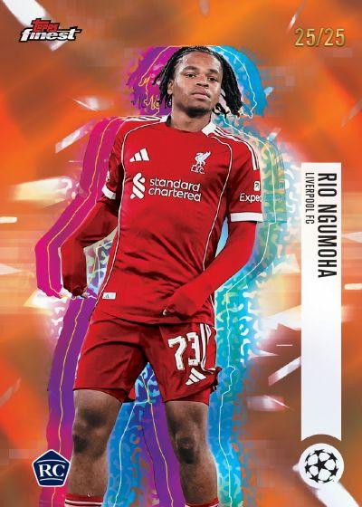 2025/26 Topps UEFA Club Competitions Finest Soccer Hobby Box