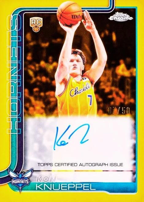 TOPPS CHROME AUTOGRAPHS