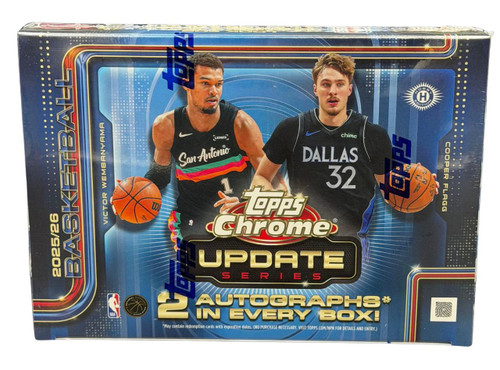 2025/26 Topps Chrome Update Basketball Delight Box