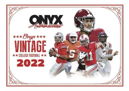2022 Onyx Vintage Collection College Football 24 Box Case