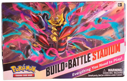 Pokemon Sword and Shield Lost Origin Build and Battle Stadium Box