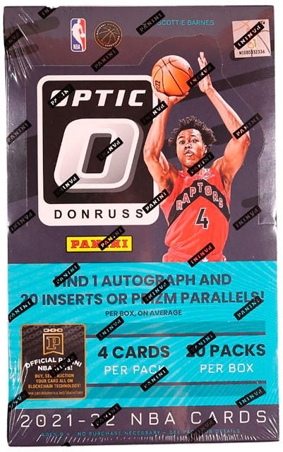 2021/22 Panini Donruss Optic Basketball Hobby Box