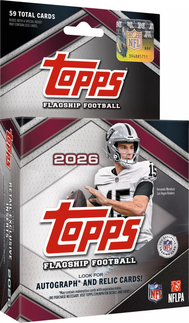 2026 Topps Flagship Football Hanger 24 Box Case