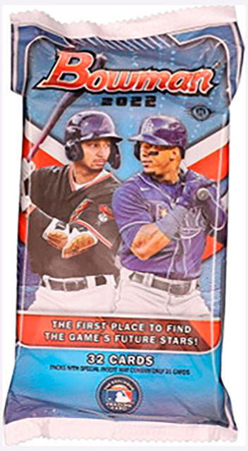 2022 Bowman Baseball Jumbo HTA Pack
