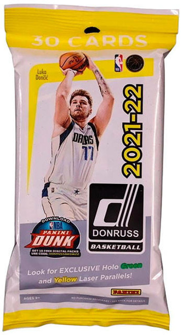 2021/22 Panini Donruss Basketball Fat Pack