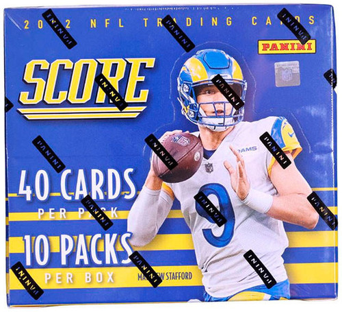 2022 Panini Score Football Hobby Box