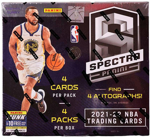 2021/22 Panini Spectra Basketball Hobby Box