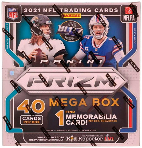 2021 Panini Prizm Football Mega Box