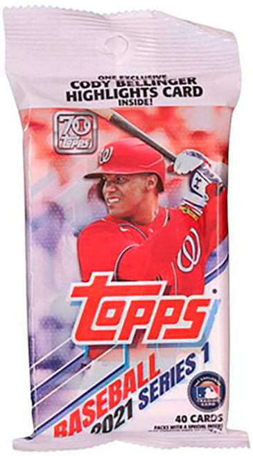 2021 Topps Series 1 Baseball Jumbo Value Pack