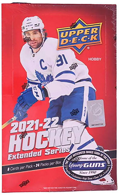 2021/22 Upper Deck Extended Series Hockey Hobby Box