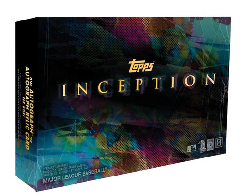 Topps Product Inception 2020 Topps Inception Baseball Hobby Box