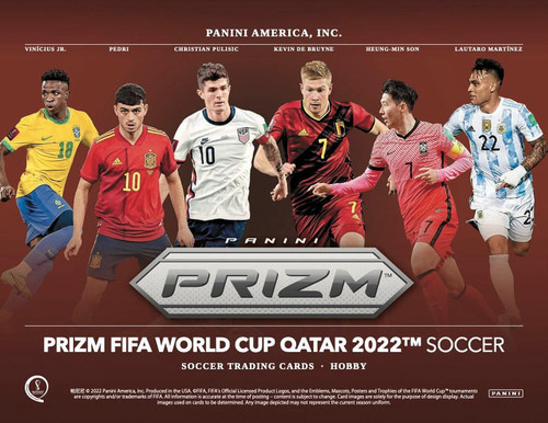 2022 Panini Prizm World Cup Hobby 12 Box Case