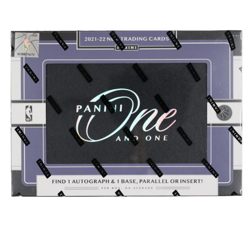 2021/22 Panini One and One Basketball Hobby Box