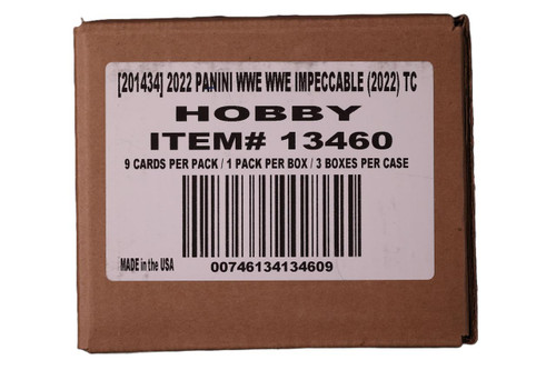 2022 Panini Impeccable WWE Wrestling Hobby Box