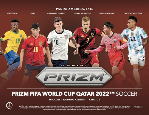 2022 Panini Prizm World Cup Soccer Choice Box