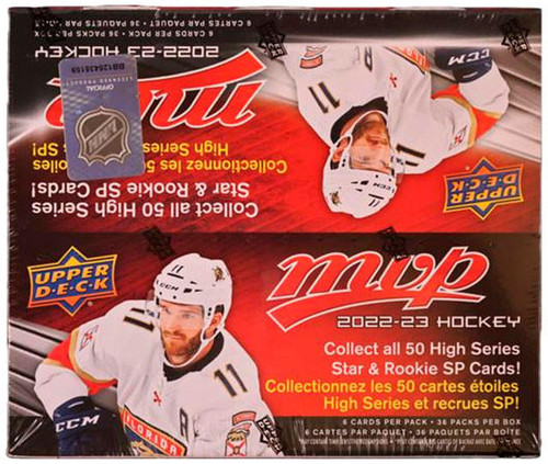 2022/23 Upper Deck MVP Hockey Retail Box