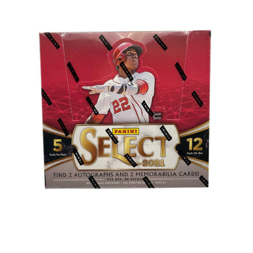 2021 Panini Select Baseball Hobby Box