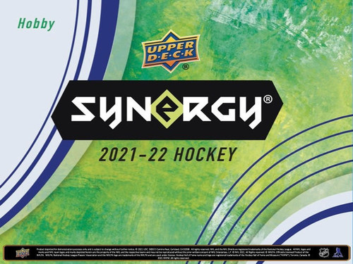 2021/22 Upper Deck Synergy Hockey Hobby 16 Box Case