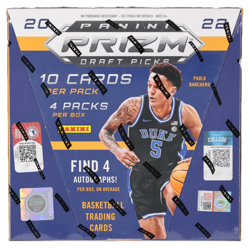 2022/23 Panini Prizm Collegiate Draft Picks Basketball Hobby Box