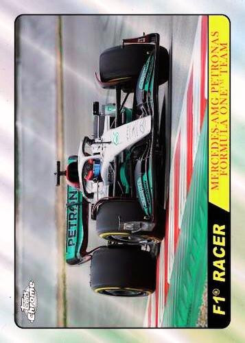 2022 Topps Chrome Formula 1 Racing Lite Box