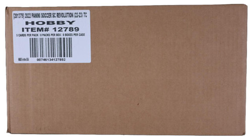2022/23 Panini Revolution Soccer Hobby 16 Box Case