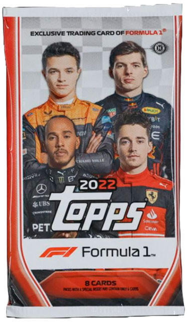 2022 Topps Formula 1 Racing Hobby Pack