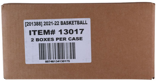 2021/22 Panini Flawless Basketball Hobby 2 Box Case