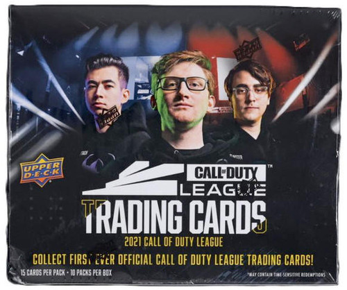 2021 Upper Deck Call of Duty League Hobby Box