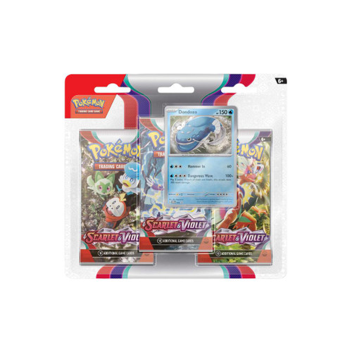 Pokemon Scarlet & Violet 3-Booster Pack Blister