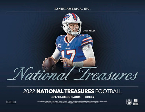 2022 Panini National Treasures Football Hobby Box