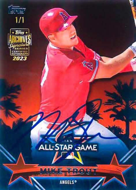 Austin Riley Braves BCP202 Topps 2023 Archive Signature Autographed MLB  Card 1/1