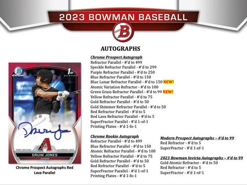 2023 Bowman Baseball Jumbo HTA Box