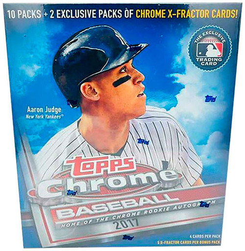 2017 Topps Chrome Baseball Monster Box