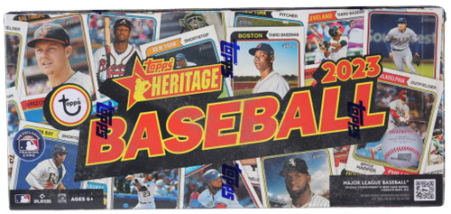 2023 Topps Heritage Baseball Hobby Box