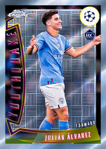 2022/23 Topps UEFA Club Competitions Chrome Soccer LITE Pack