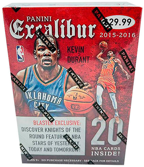 2015/16 Panini Excalibur Basketball Blaster Box