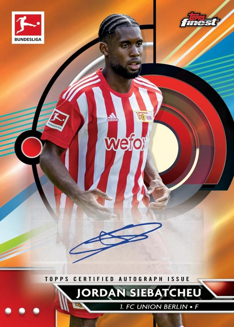 2022/23 Topps Finest Bundesliga Soccer Hobby 8 Box Case