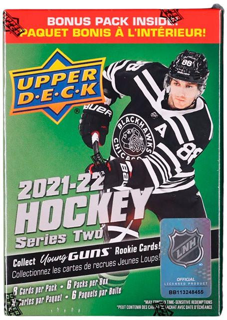 2021/22 Upper Deck Series 2 Hockey Blaster Box