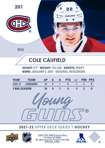 Young Guns Rookie