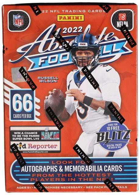 2022 Panini Absolute Football Blaster Box