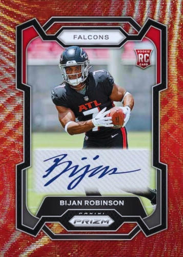 Rookie Autographs Red Wave